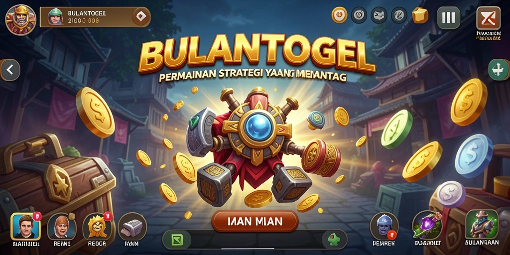 Tampilan gameplay BULANTOGEL yang menantang dan mendebarkan.