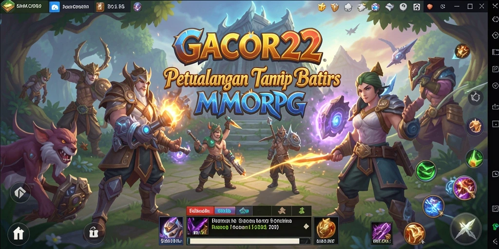 Tampilan gameplay GACOR22 yang menarik dan interaktif.