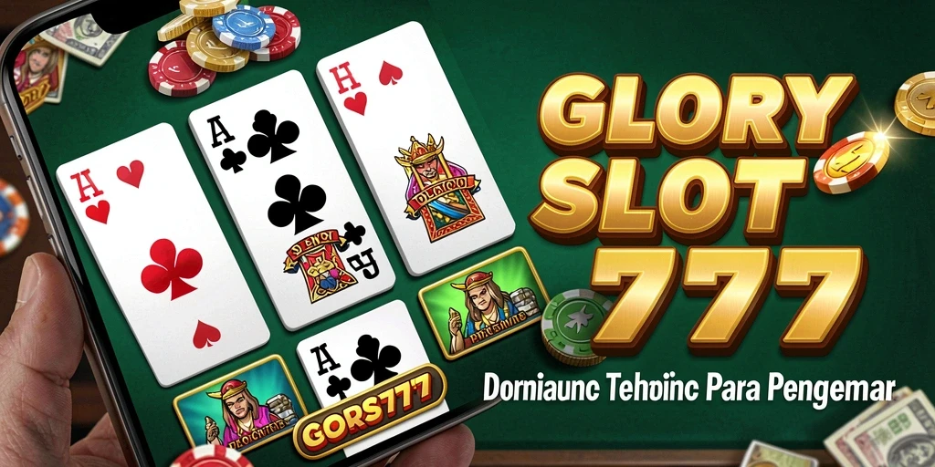 Screenshot gameplay seru GLORYSLOT777 yang menampilkan aksi Domino.