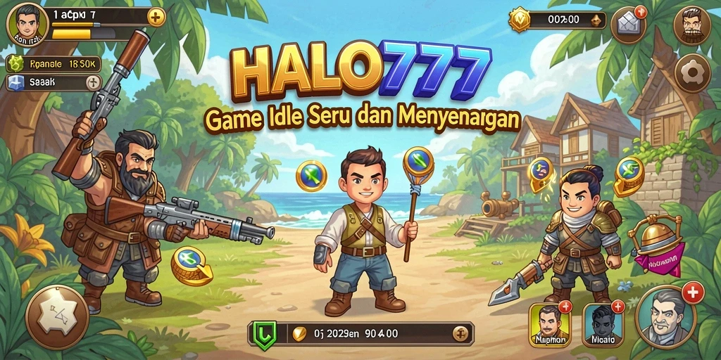 Tampilan gameplay HALO777 yang memikat dan mengasyikkan.