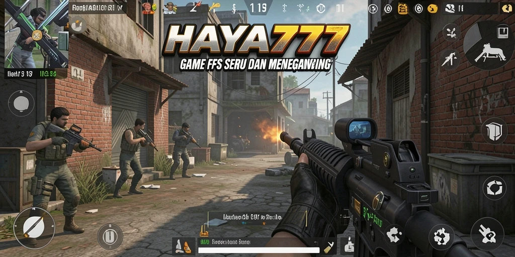 Screenshot gameplay HAYA777 menampilkan aksi pertempuran yang intens dan grafis menawan.