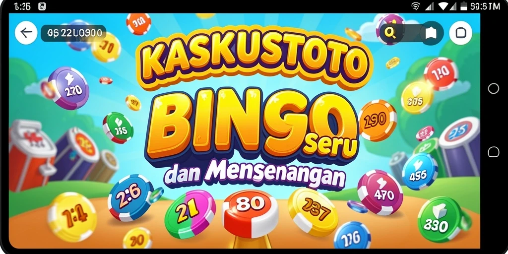 Screenshot gameplay KASKUSTOTO yang menunjukkan keseruan bermain Bingo.
