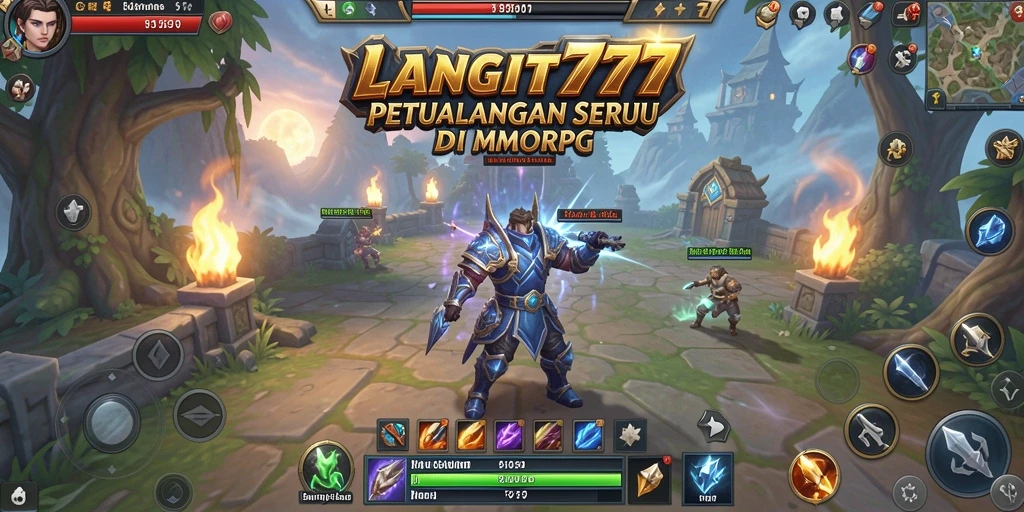Gameplay menakjubkan LANGIT777 dalam dunia MMORPG.