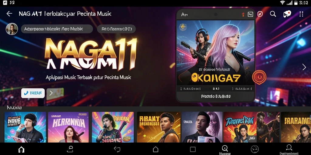 Screenshot NAGA11 menunjukkan gameplay interaktif yang menyenangkan.
