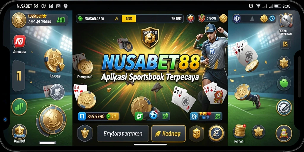 Tampilan menarik dari gameplay Sportsbook NUSABET88.