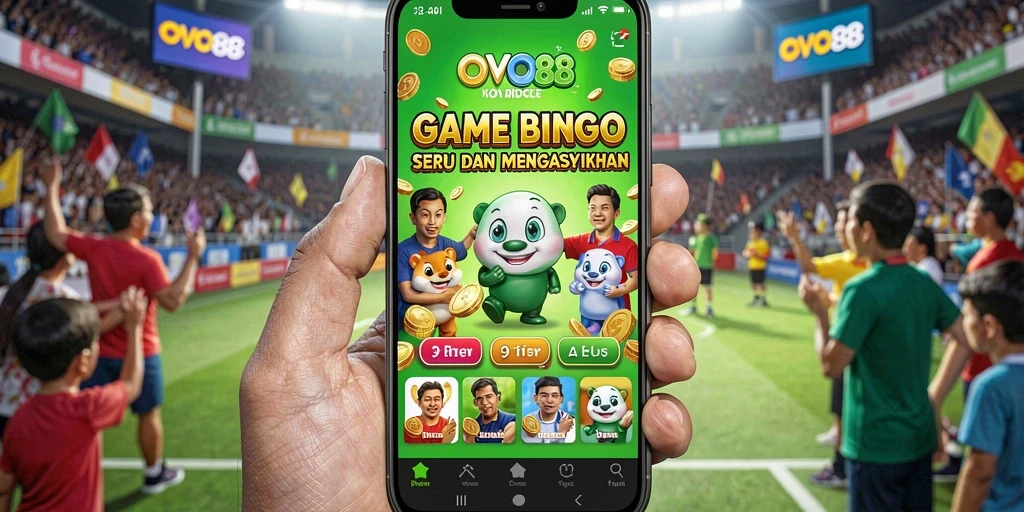 Screenshot gameplay OVO88 menampilkan keseruan bermain Bingo secara nyata.