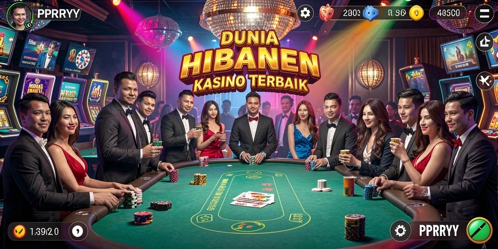 Tampilan menarik gameplay kasino PPRRYY yang mengasyikkan.
