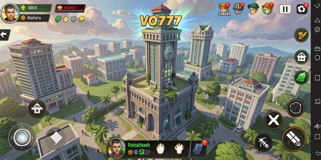 Gameplay menantang dengan strategi menara yang menarik.